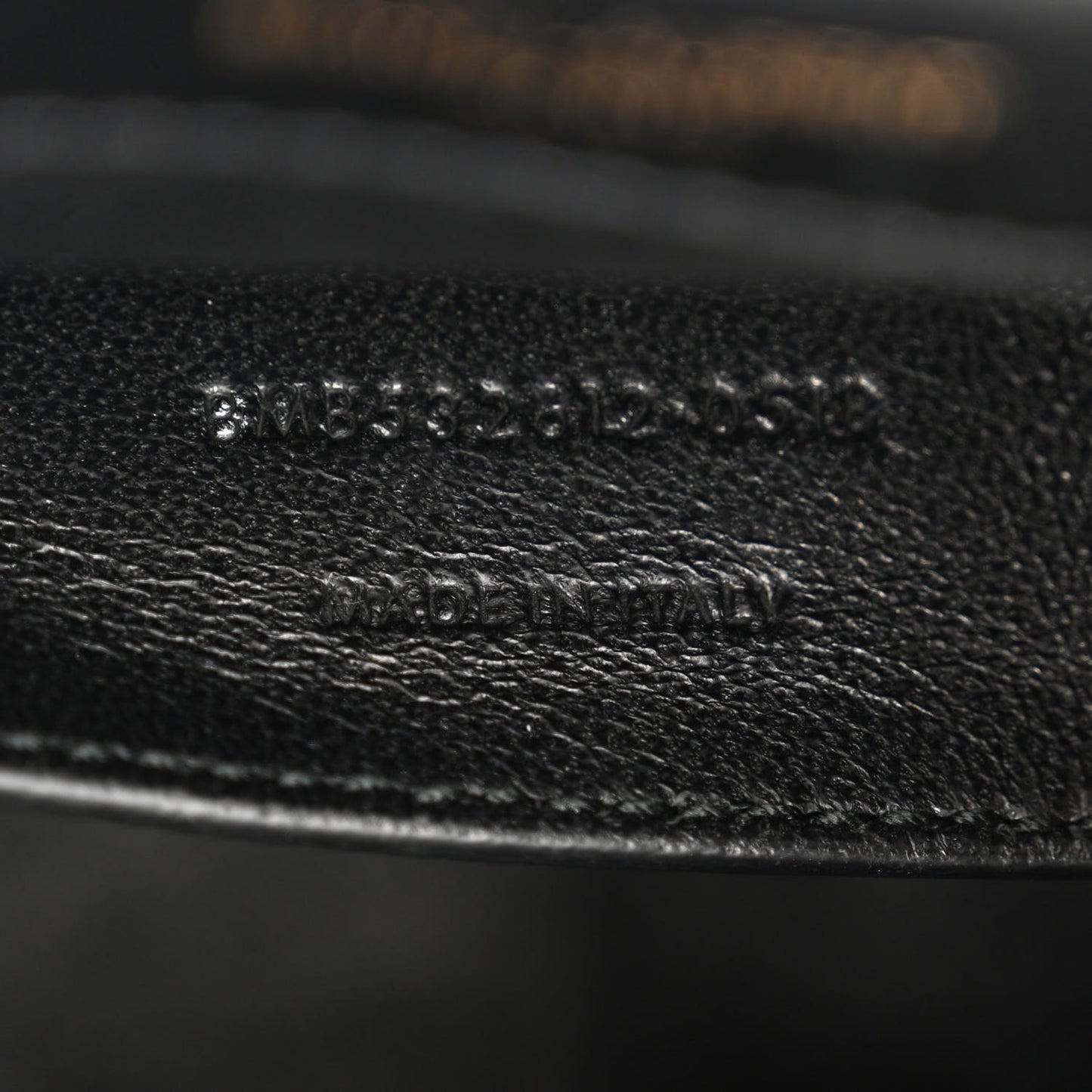 Lambskin Matelasse Monogram Medium Vicky Chain Bag Black