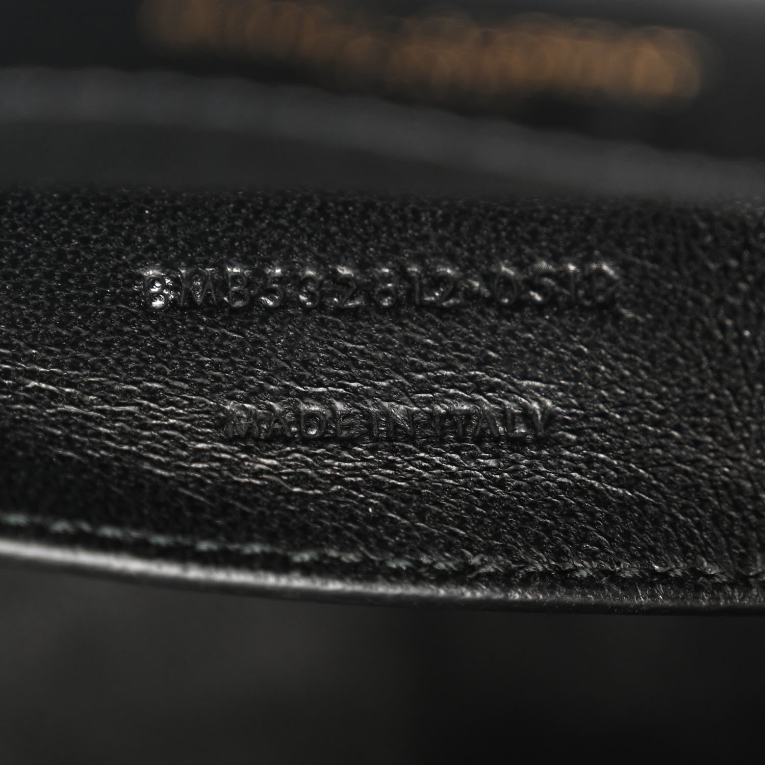 Saint Laurent Lambskin Matelasse Monogram Medium Vicky Chain Bag Black 7 of 12