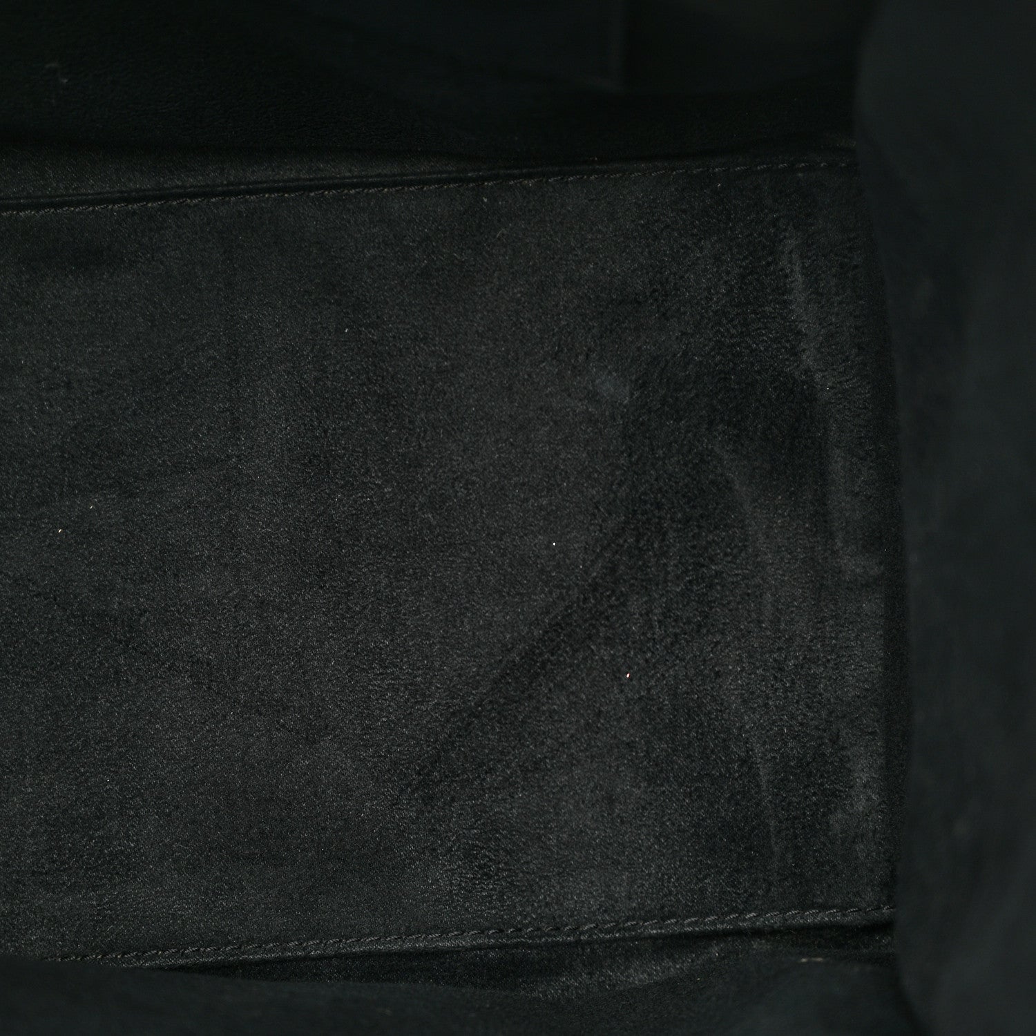 Celine Drummed Calfskin Mini Luggage Black 11 of 12