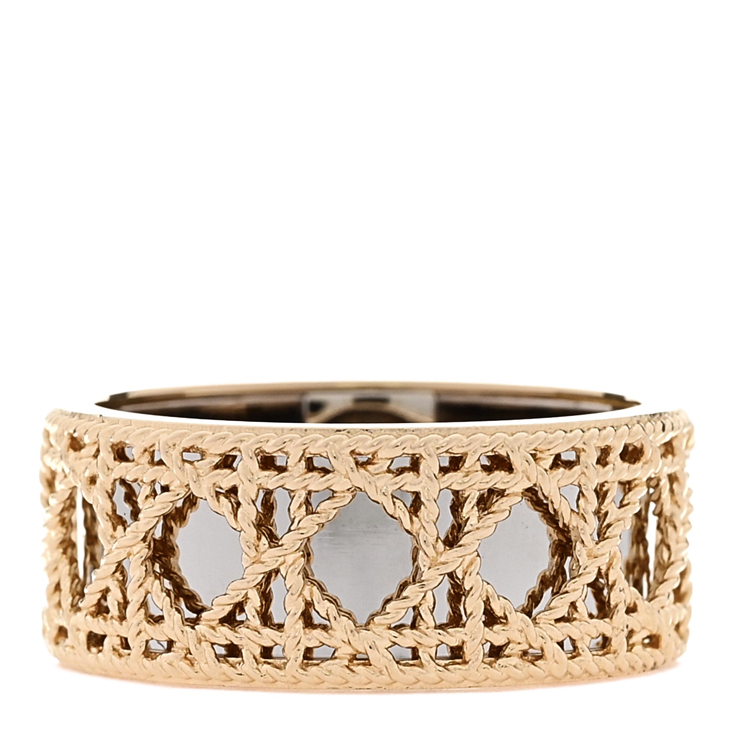 Christian Dior 18K Yellow White Gold My Dior Ring 59 8.75 1908022