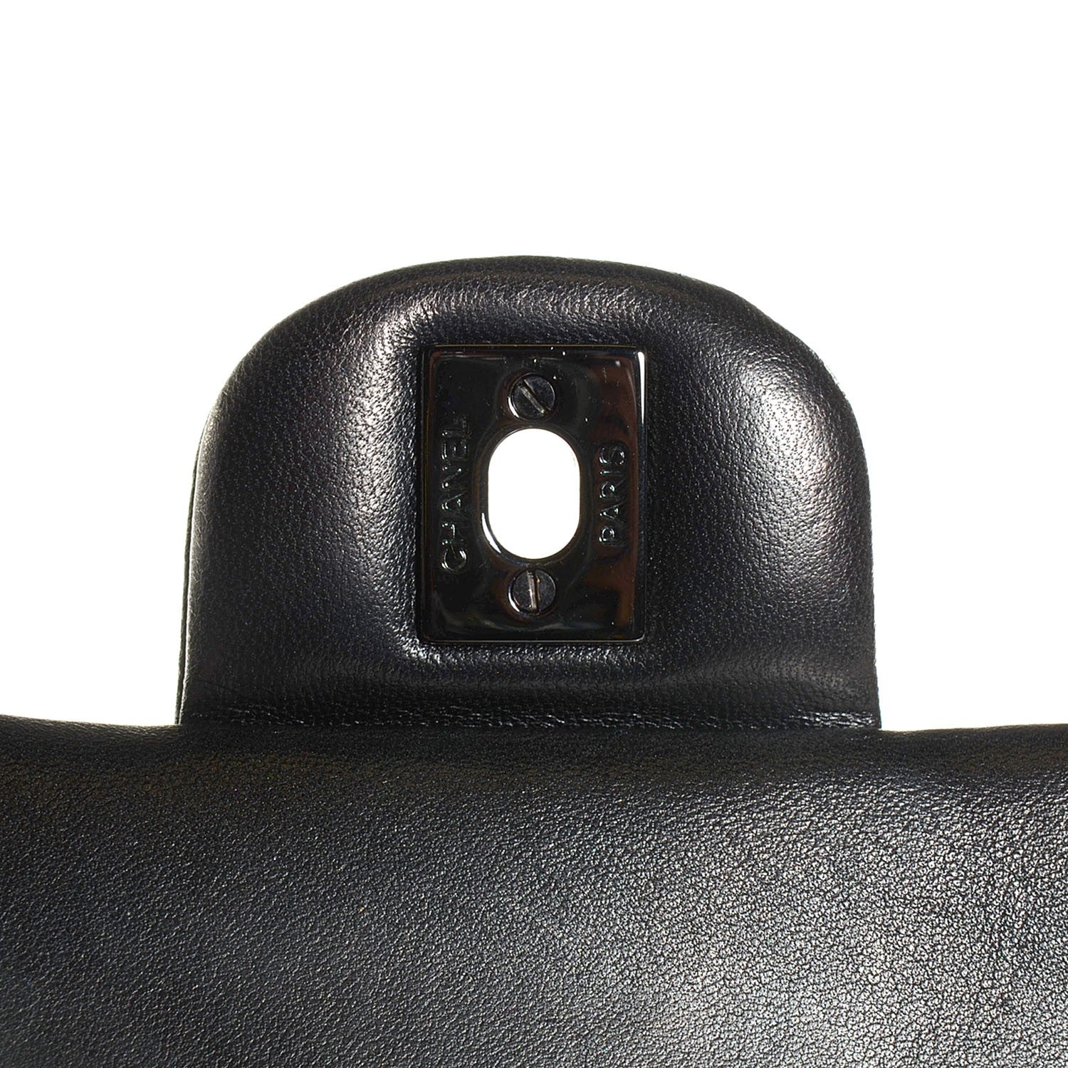 Chanel Lambskin Chevron 11.12 Medium Double Flap So Black 5 of 7
