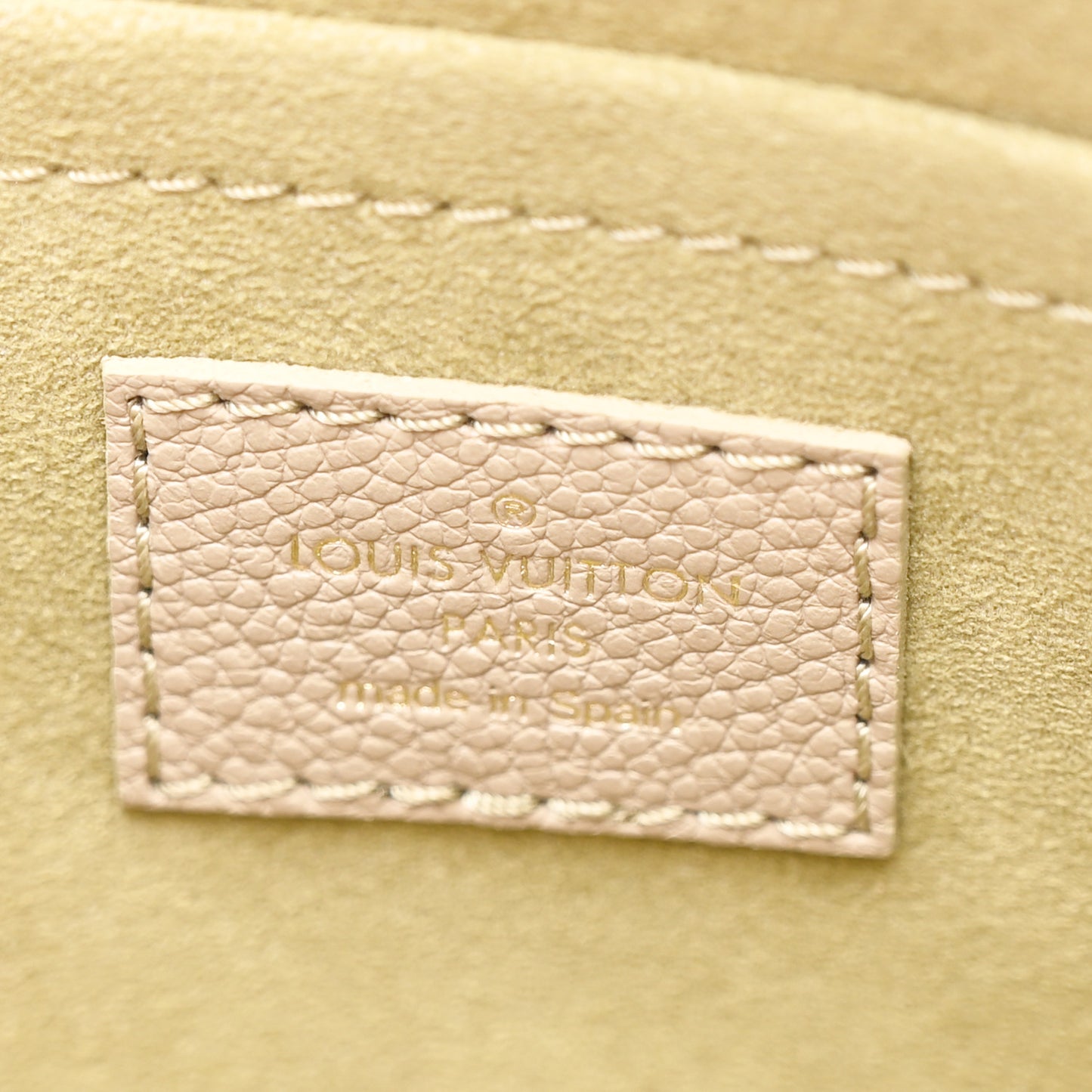 Empreinte Monogram Giant Multi Pochette Accessories Khaki Creme