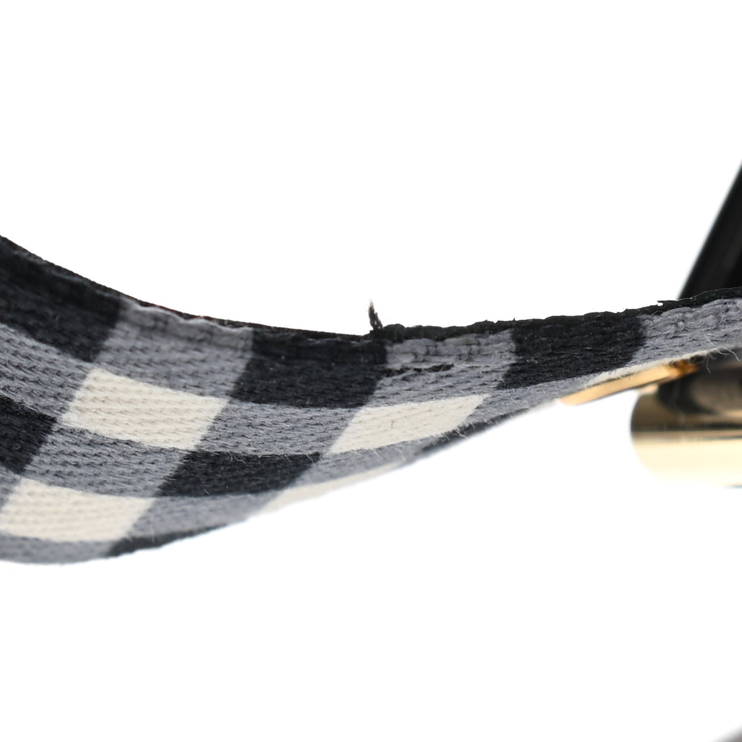 Louis Vuitton Gingham Platform Sandal 40 Black White 11 of 11