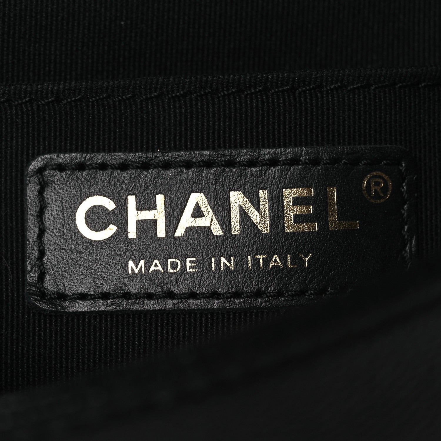 Chanel Shiny Caviar Quilted Medium Duma Pockets Drawstring Backpack Black 6 of 13