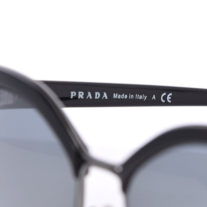 Prada Cat Eye Sunglasses SPR56T Black 6 of 7