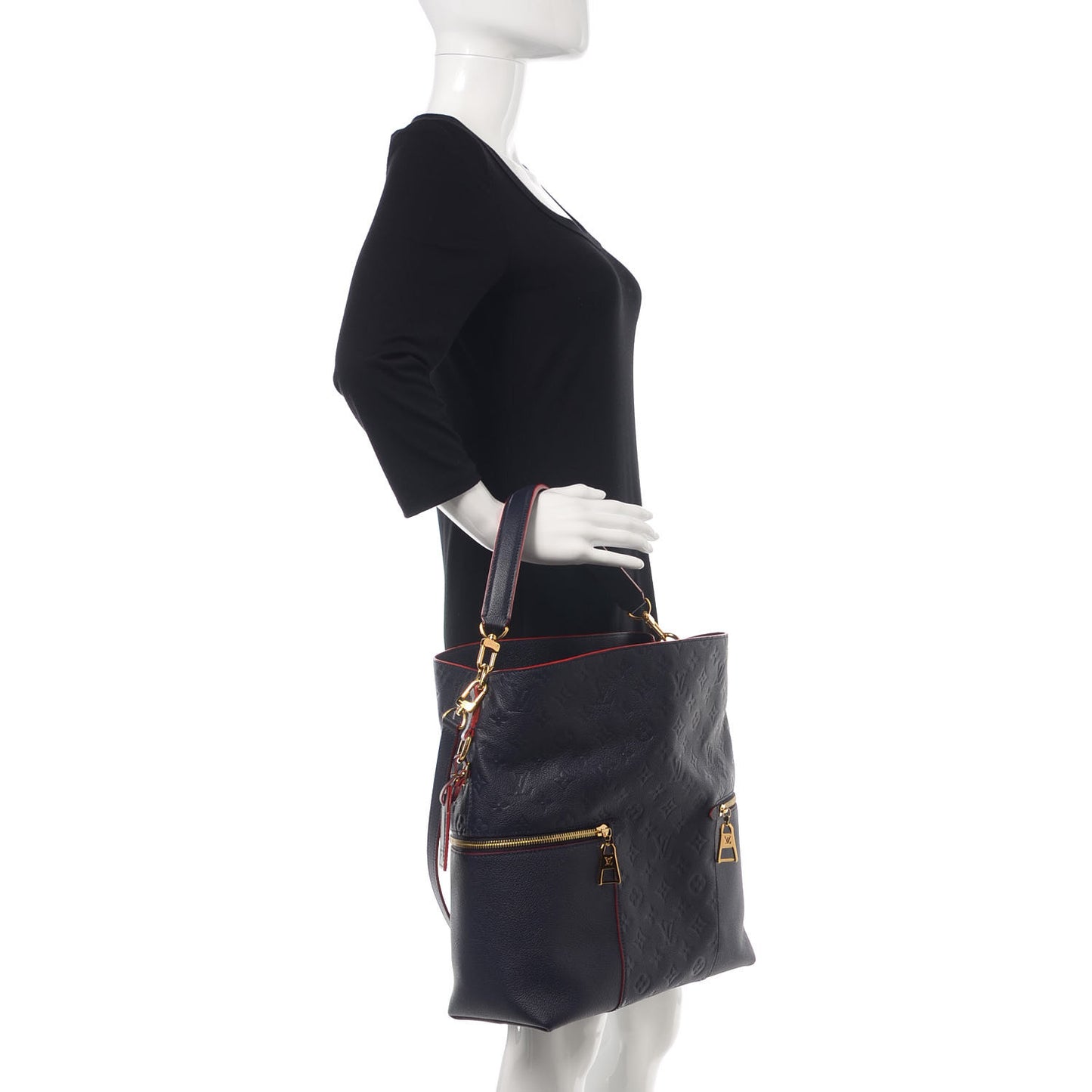 Empreinte Melie Marine Rouge