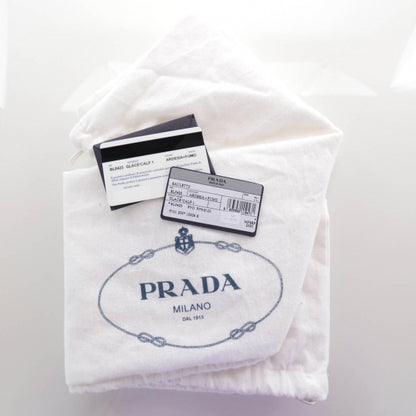 Prada Glace Calf Bauletto Ardesia Fumo 9 of 9