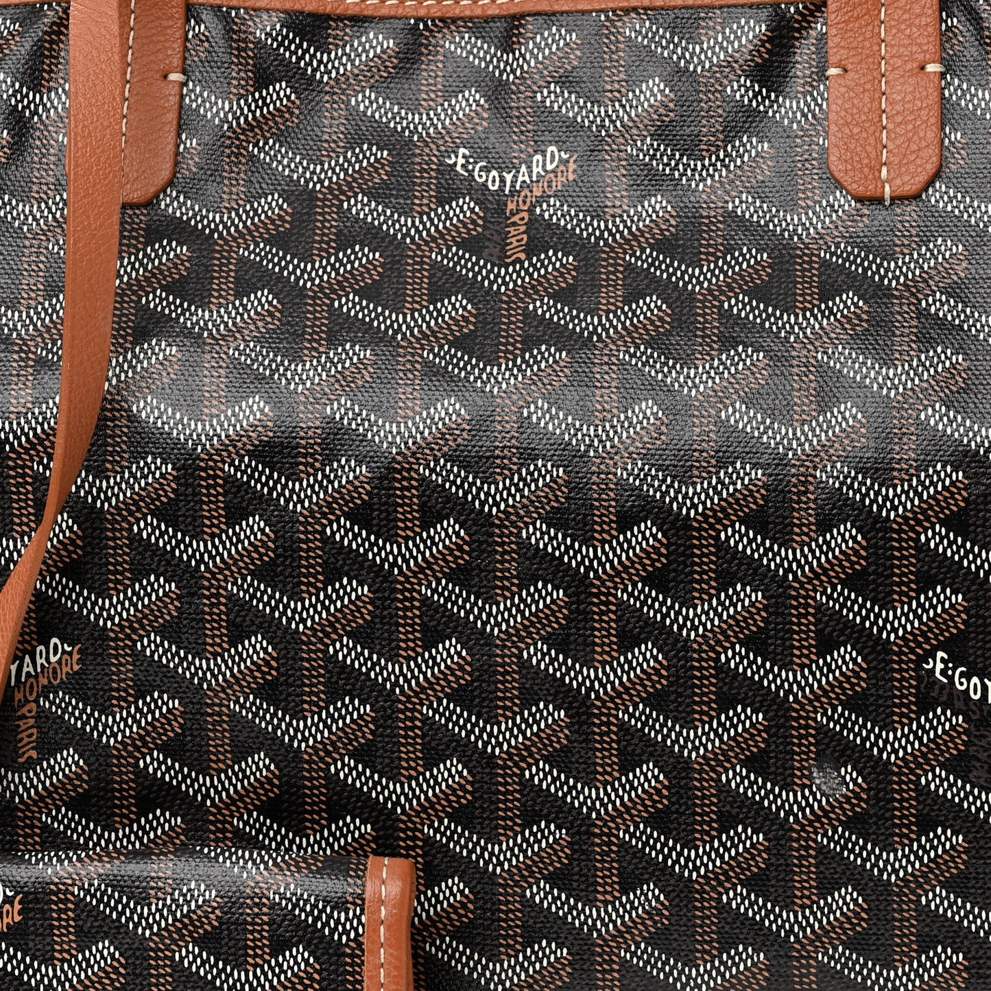 Goyardine Saint Louis PM Black Gold