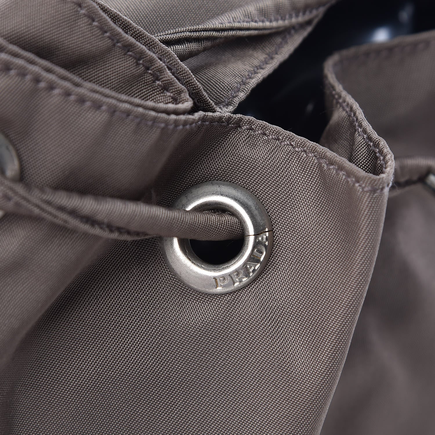 Prada Tessuto Nylon Vela Medium Backpack Fumo 8 of 9