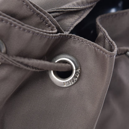 Prada Tessuto Nylon Vela Medium Backpack Fumo 8 of 9