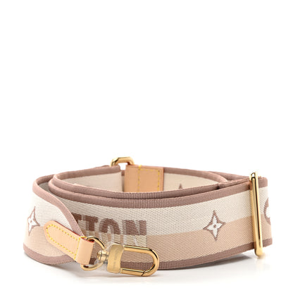 Louis Vuitton Jacquard Speedy Bandouliere 20 Shoulder Strap Beige 1 of 3
