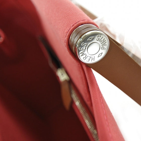 Hermes Canvas Cabag PM Bougainvillea 8 of 9