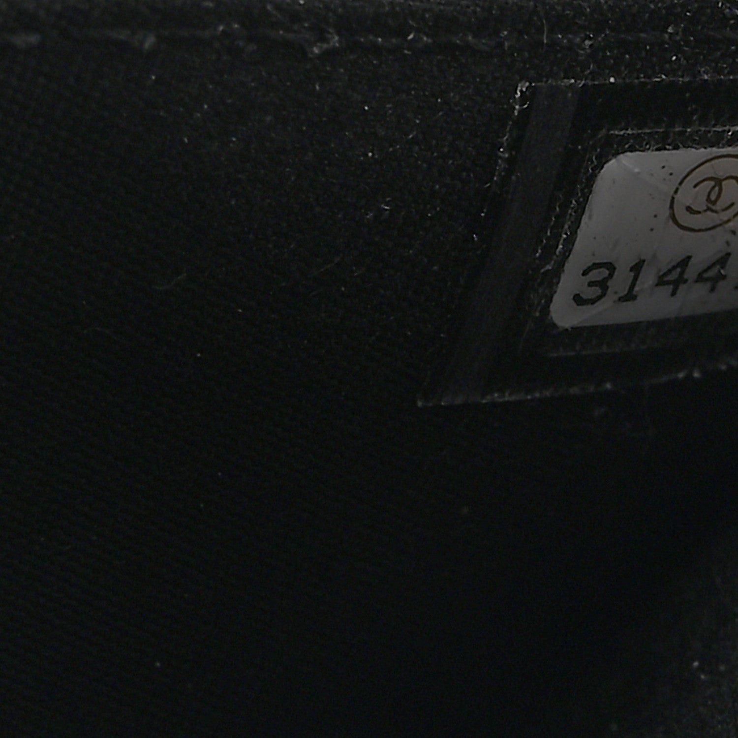 Chanel Caviar Quilted Boy Card Holder On Chain Black 8 of 11