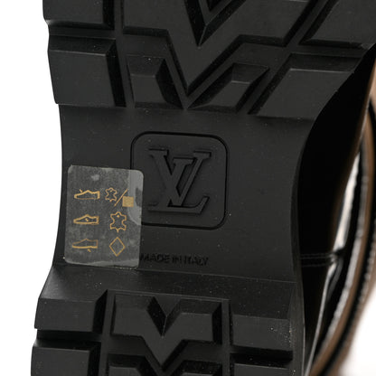 Louis Vuitton Canvas Calfskin Territory Flat High Ranger Boots 39 Khaki 12 of 14