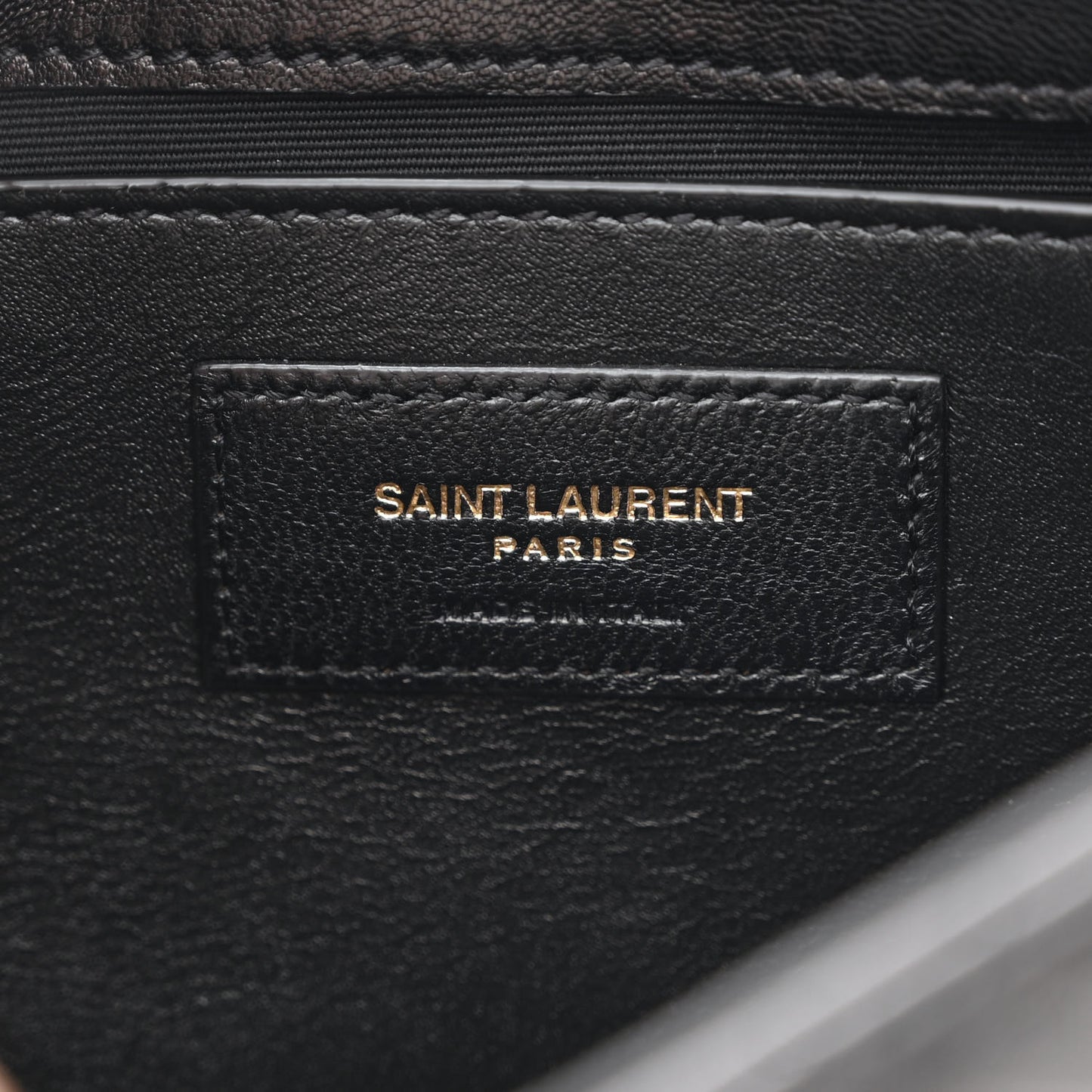 Lambskin Quilted Monogram Mini Nolita Black