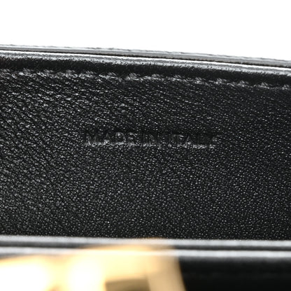 Celine Shiny Calfskin Teen Triomphe Black 7 of 12