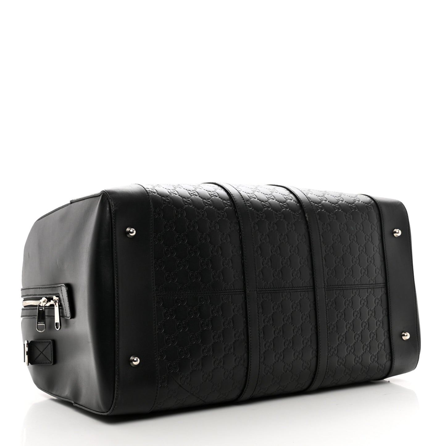 Guccissima Signature Large Duffle Black