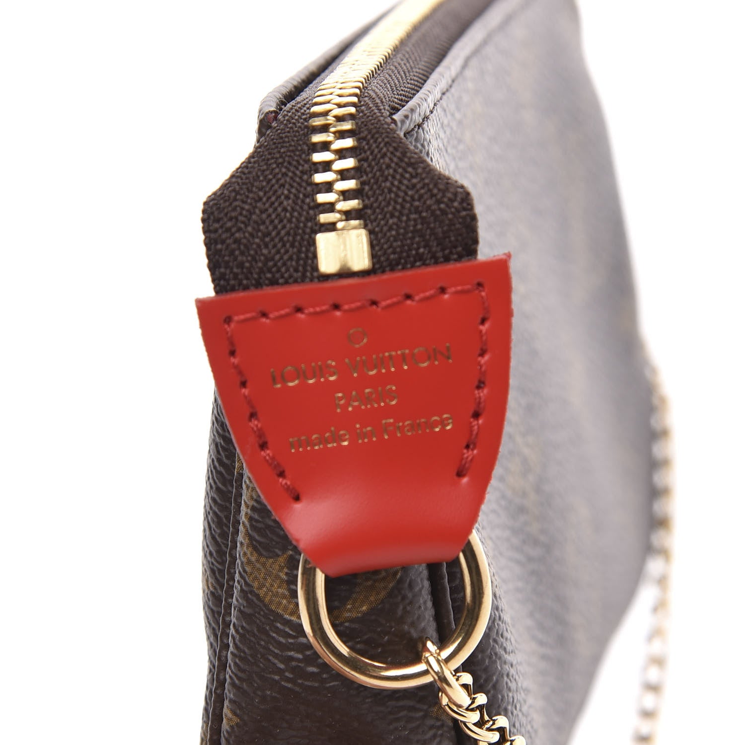 Louis Vuitton Monogram 2020 Christmas Animation Bumper Cars Mini Pochette Accessories Coquelicot 7 of 8