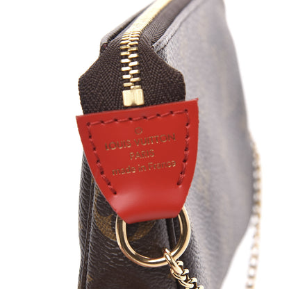 Louis Vuitton Monogram 2020 Christmas Animation Bumper Cars Mini Pochette Accessories Coquelicot 7 of 8