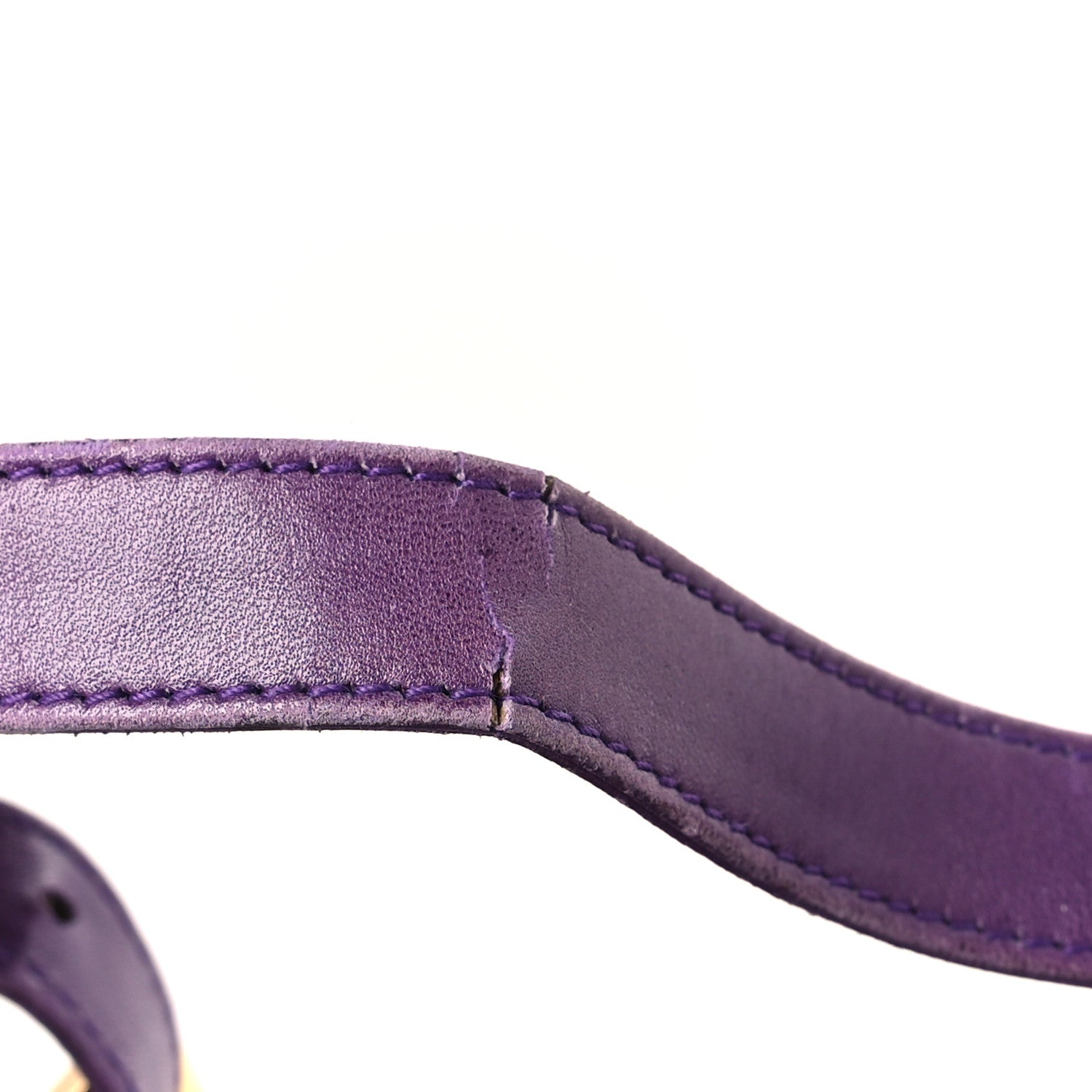Fendi Suede Baguette Purple 10 of 11