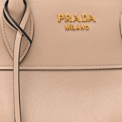 Prada Saffiano City Calf Small Esplanade Tote Cammeo 7 of 17