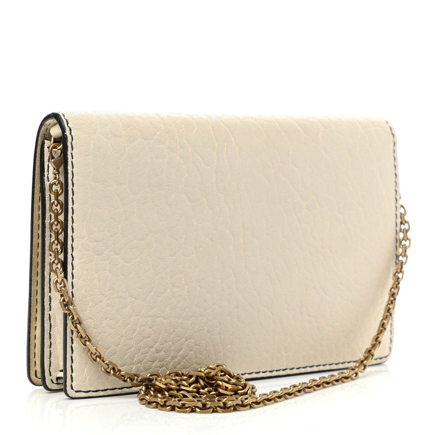 Christian Dior Canyon Grained Lambskin Mini J'Adior Chain Flap Bag White 3 of 9