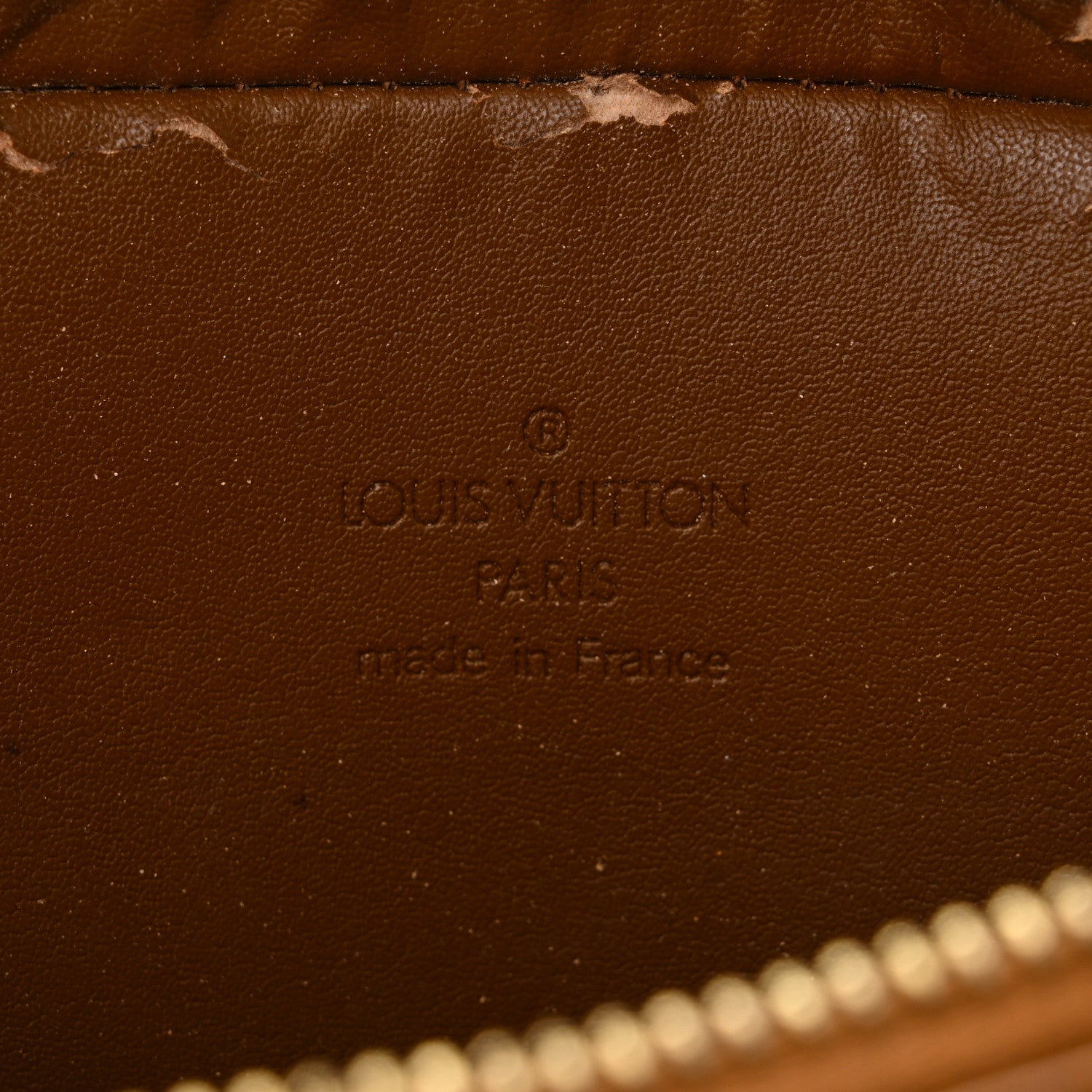 Louis Vuitton Vernis Christie MM Bronze 6 of 18