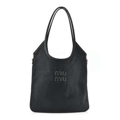 Miu Miu Nappa Ivy Bag Black 1 of 10