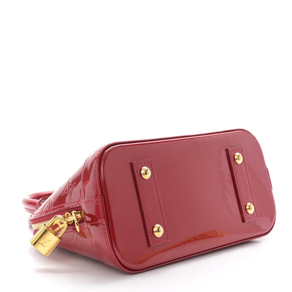 Louis Vuitton Vernis Alma BB Pomme D'Amour 4 of 10
