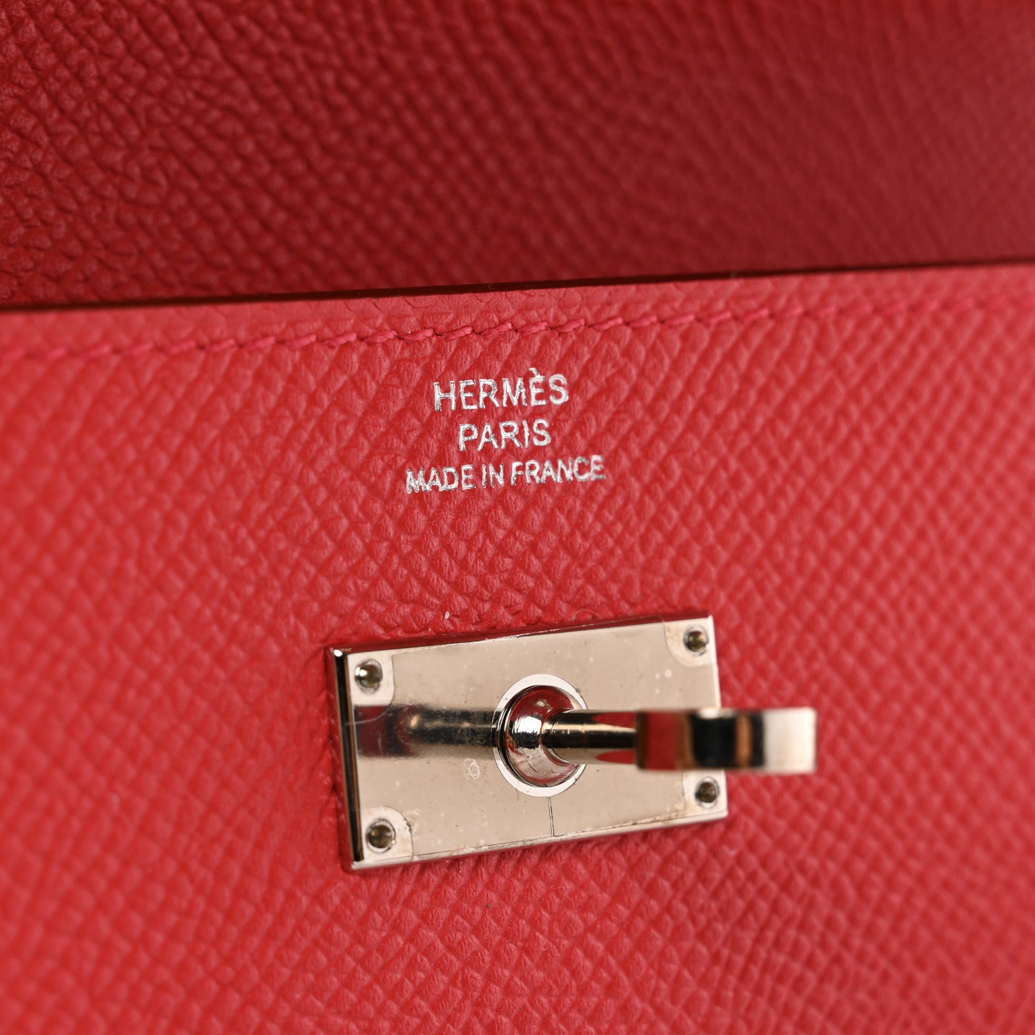 Hermes Epsom Kelly Longue Wallet Bougainvillea 6 of 8