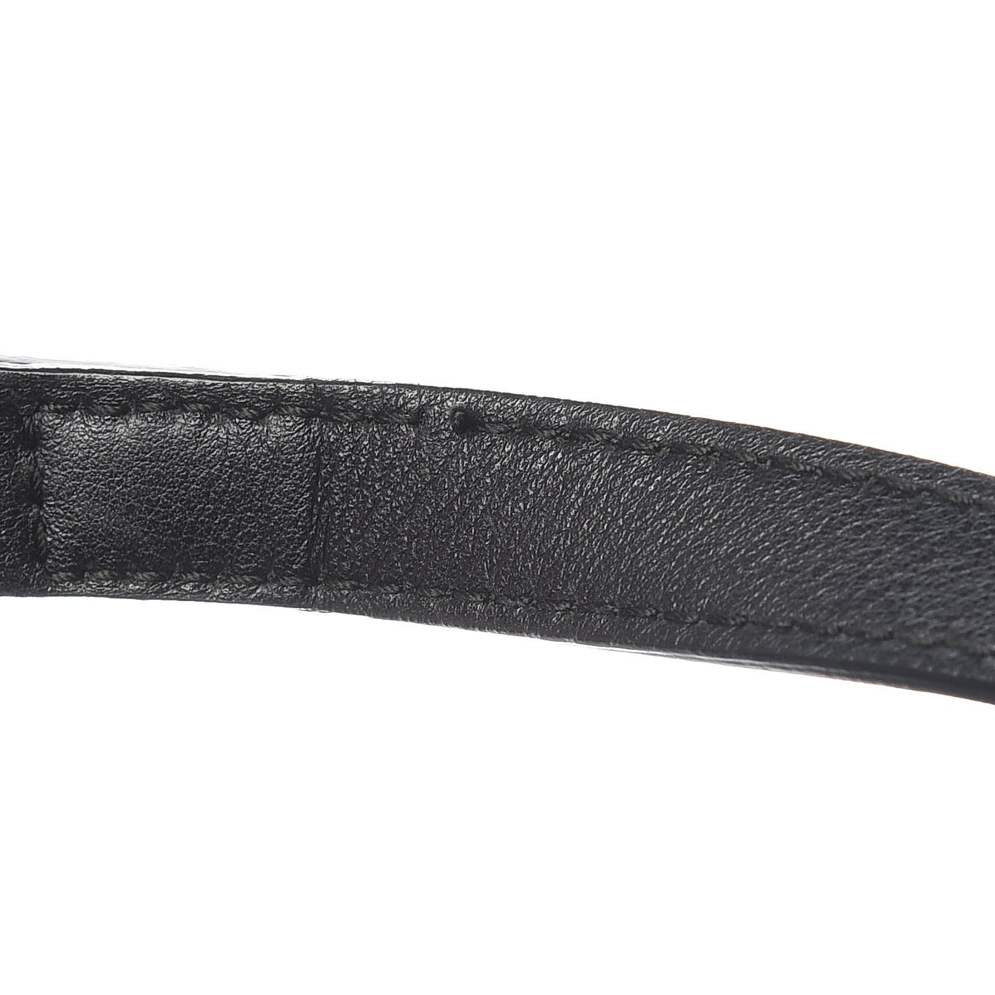 Calfskin S Triangle Duffle Black