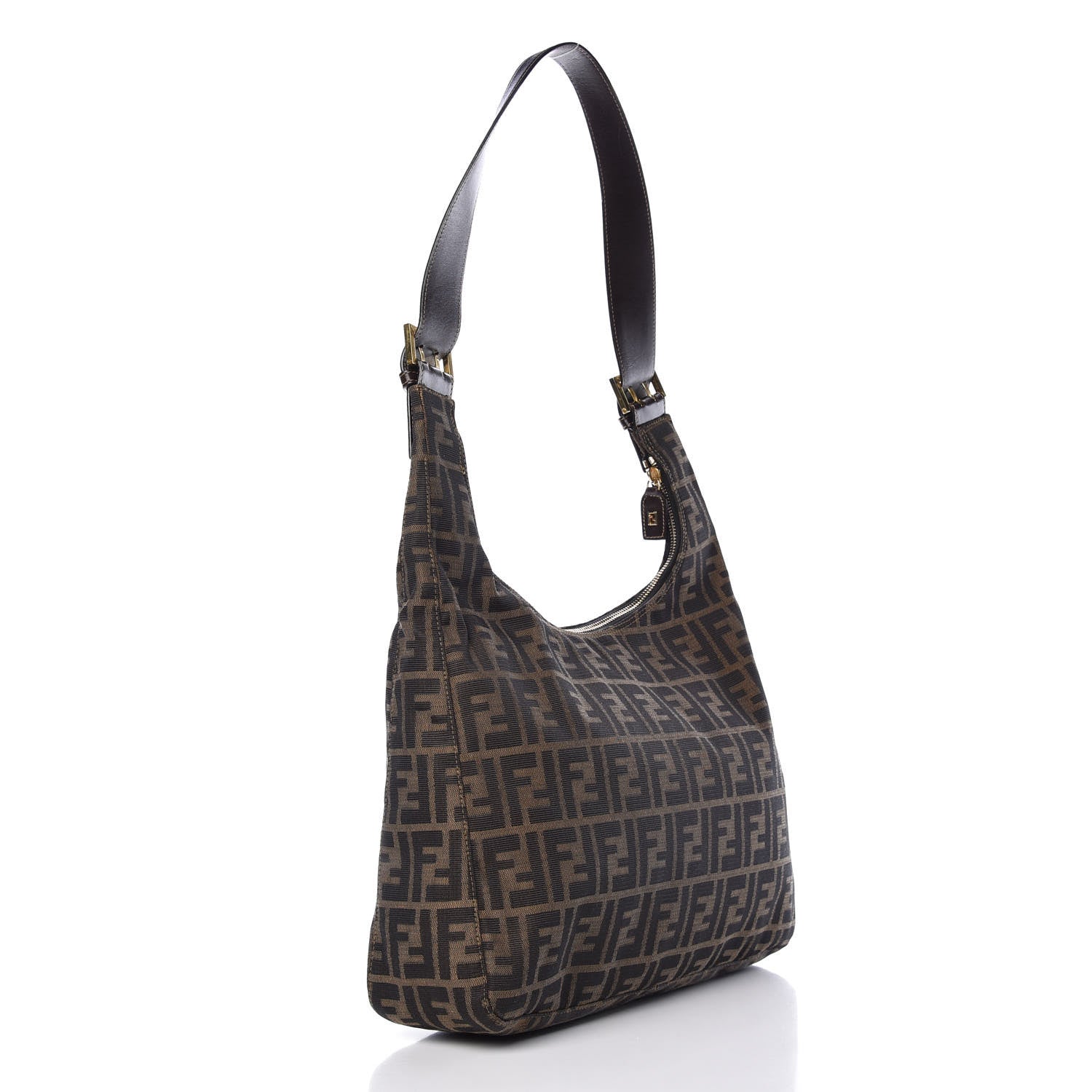 Fendi Zucca Hobo Tobacco 3 of 9