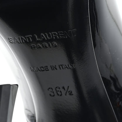 Saint Laurent Patent Calfskin Opyum 110 Pumps 36.5 Black 7 of 10