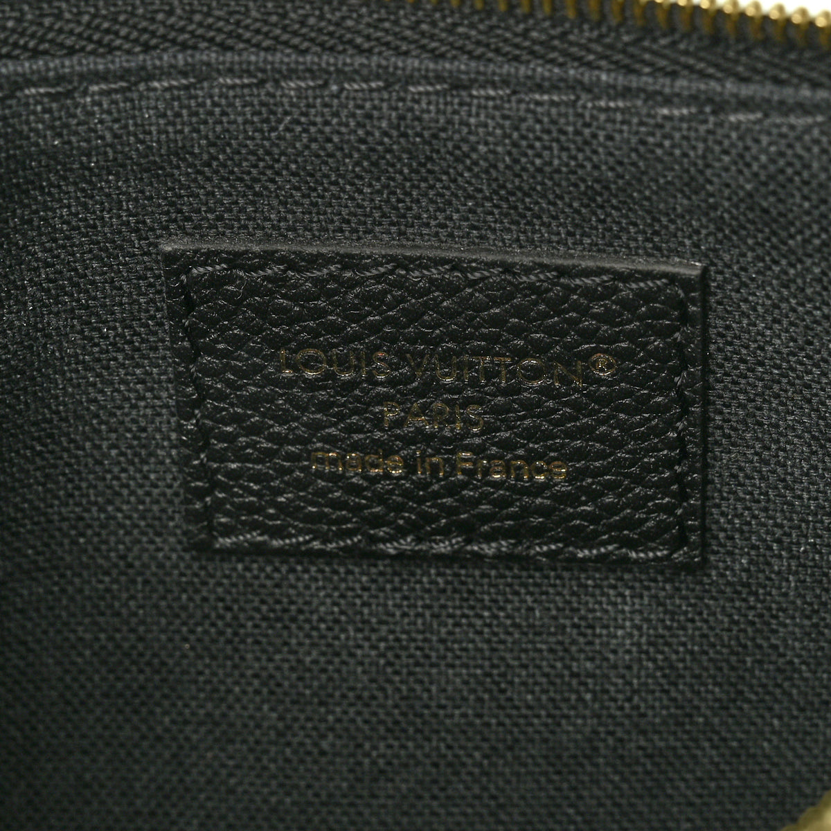 Louis Vuitton Empreinte Monogram Liv Pochette Black 7 of 10