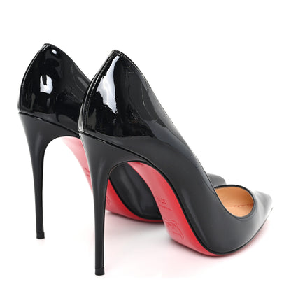 Christian Louboutin Patent Pigalle Follies 100 Pumps 37.5 Black 5 of 9