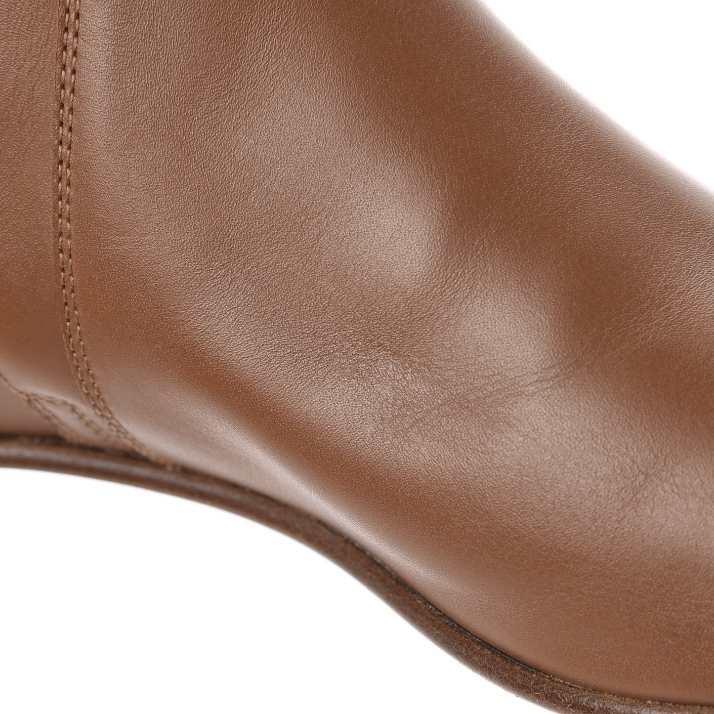 Calfskin Neo Low Boots 38 Taupe Black