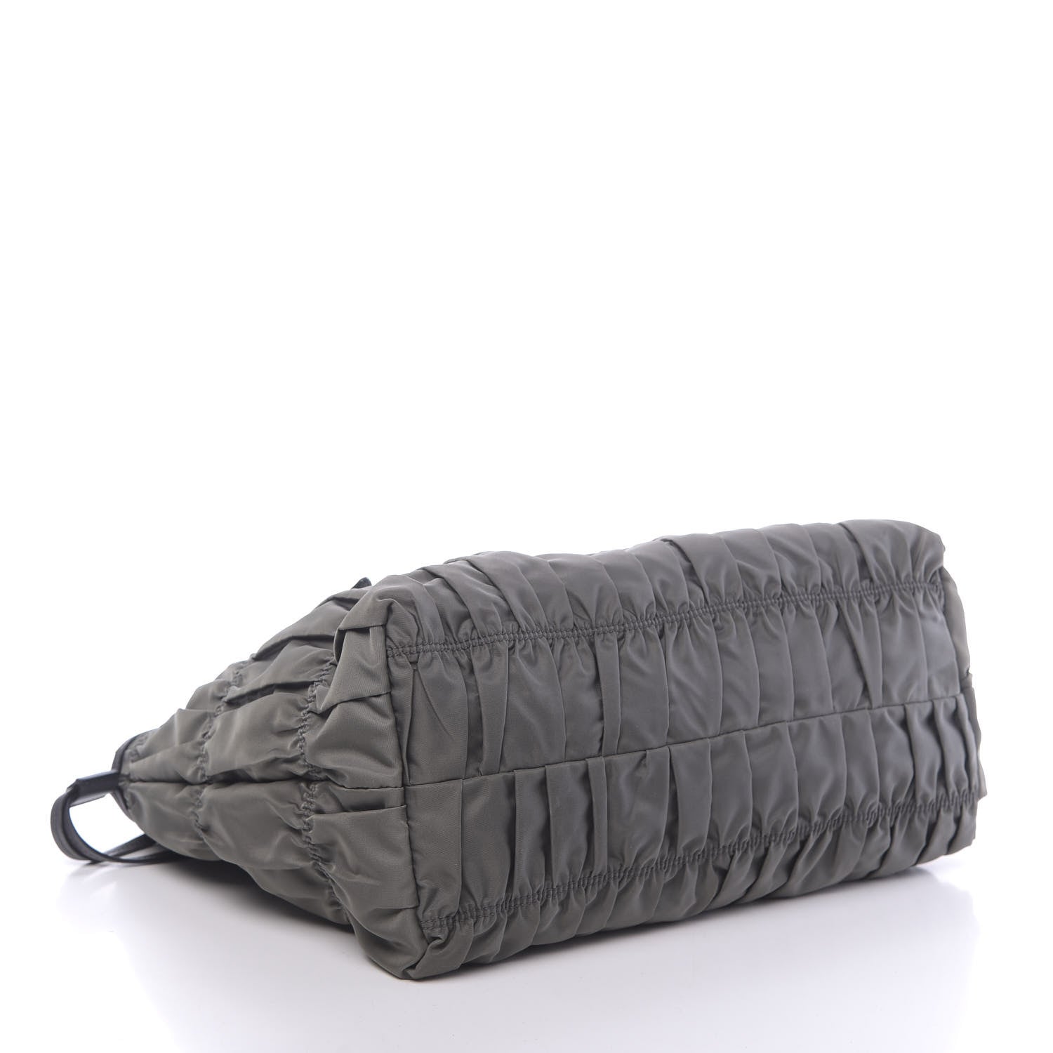 Prada Tessuto Nylon Gaufre Tote Mercurio 4 of 15