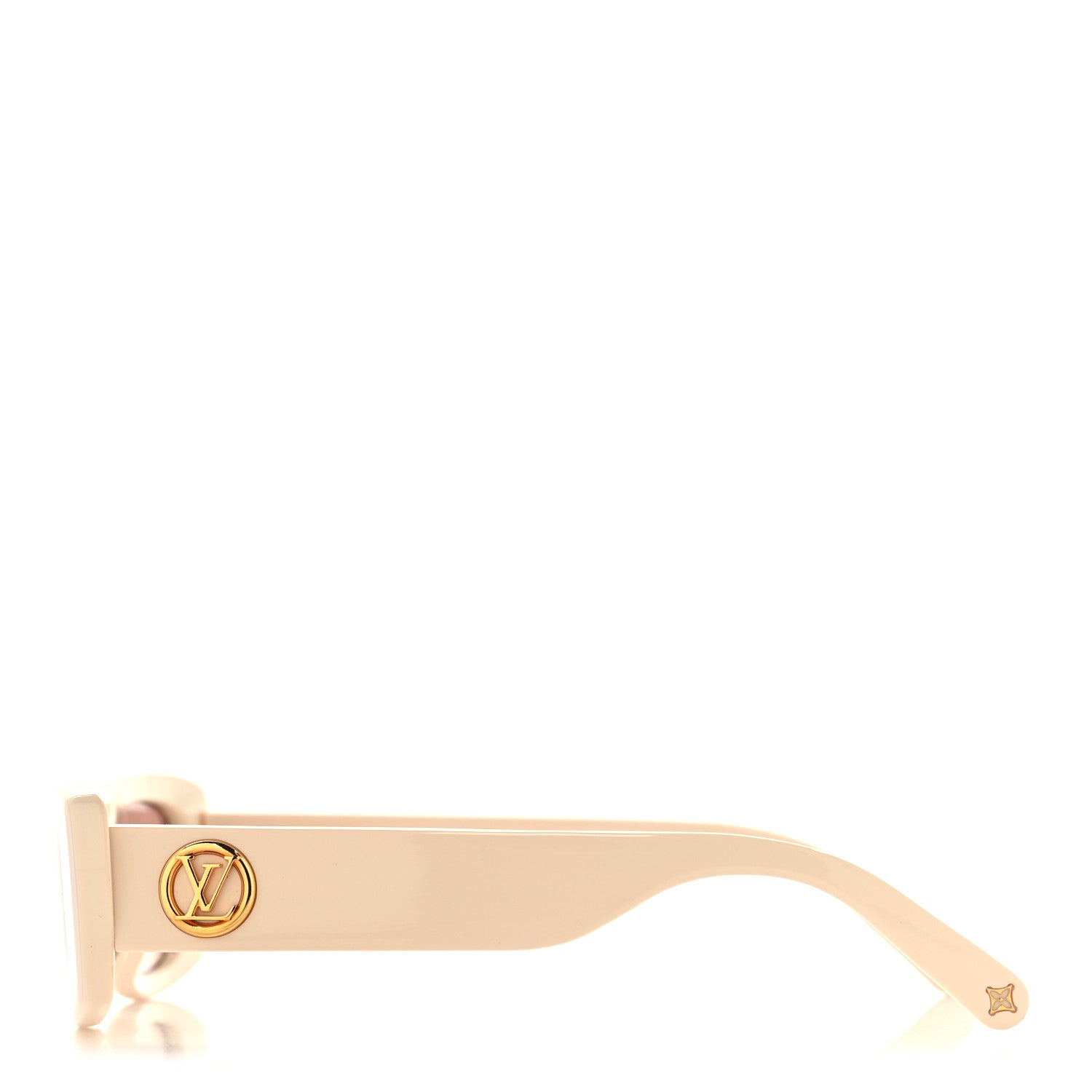 Louis Vuitton Acetate LV Circle Cat Eye Sunglasses Z2409W White 3 of 8