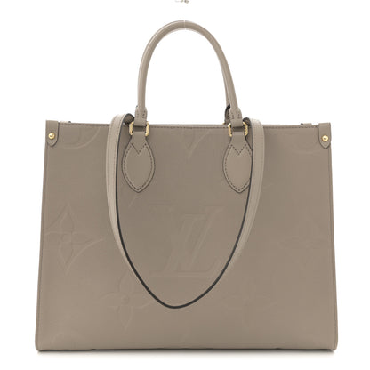 Louis Vuitton Empreinte Monogram Giant Onthego MM Tourterelle 1 of 10