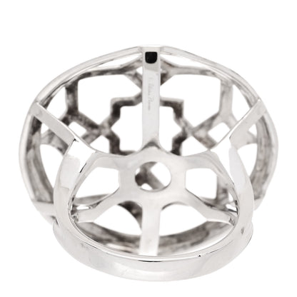 Tiffany Sterling Silver Paloma Picasso Zellige Medallion Ring 51 5.75 4 of 6