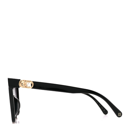 Louis Vuitton LV Mini Link Square Sunglasses Z1725E Black 3 of 9