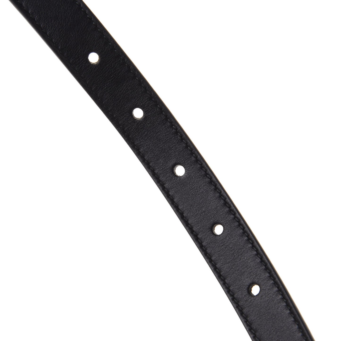Calfskin Double G 20mm Belt 80 32 Black