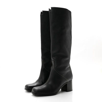 Hermes Epsom Foulee 60 Boots 36 Black 4 of 9
