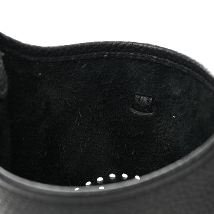Hermes Taurillon Clemence Evelyne TPM Black 12 of 12