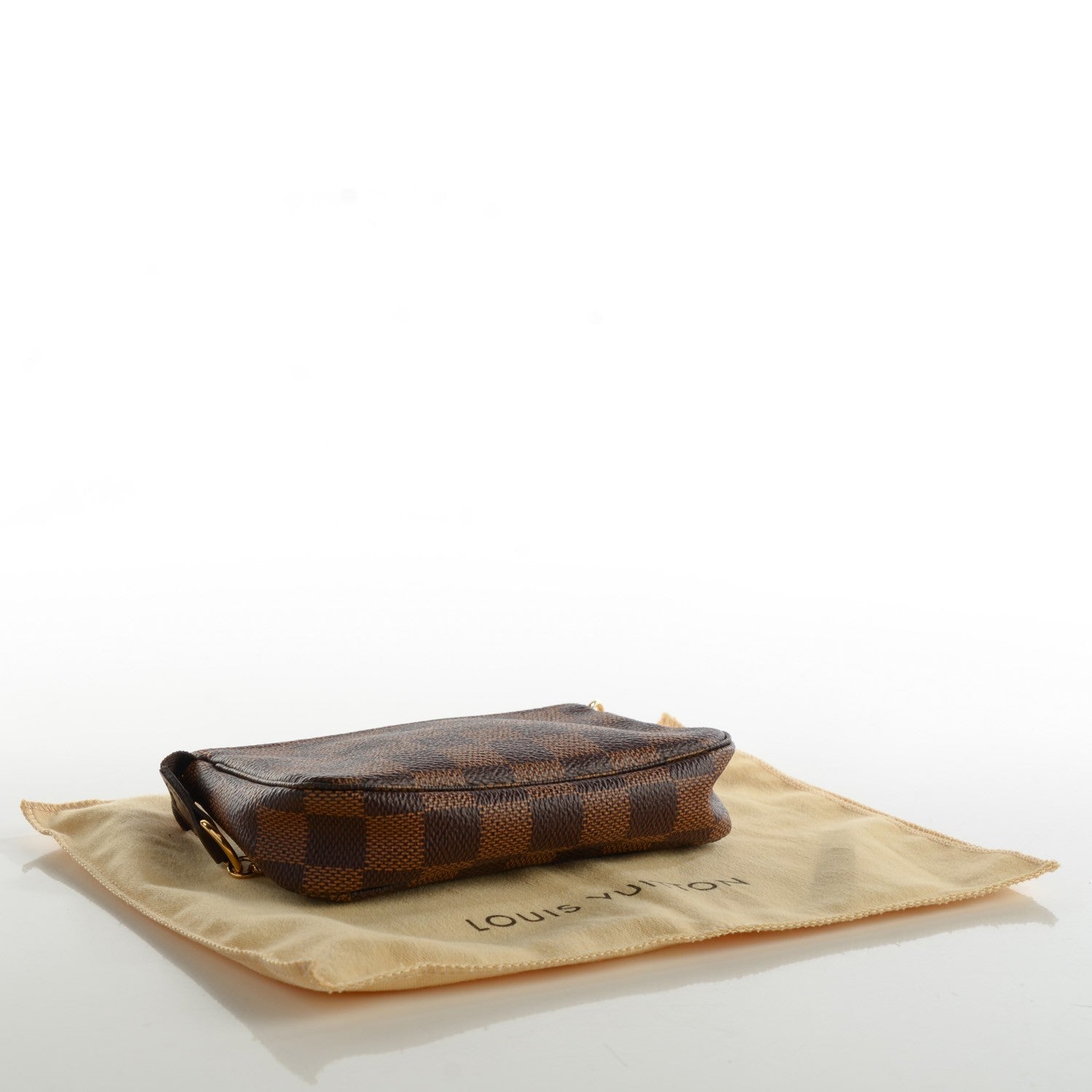 Louis Vuitton Damier Ebene Mini Pochette Accessories 4 of 7