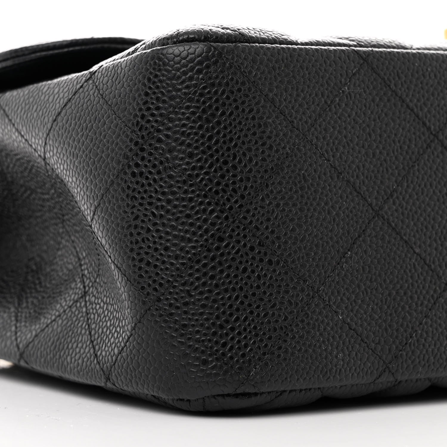Chanel Caviar Quilted Jumbo Double Flap Black 9 of 11