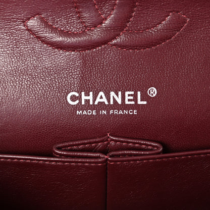 Chanel Lambskin Quilted Medium Double Flap Black 6 of 10