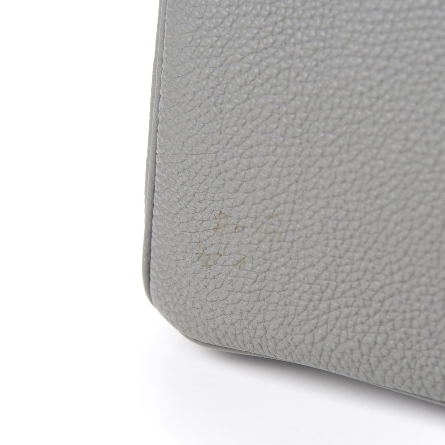 Togo Bi-Color Birkin 35 Gris Mouette Bleu Agate