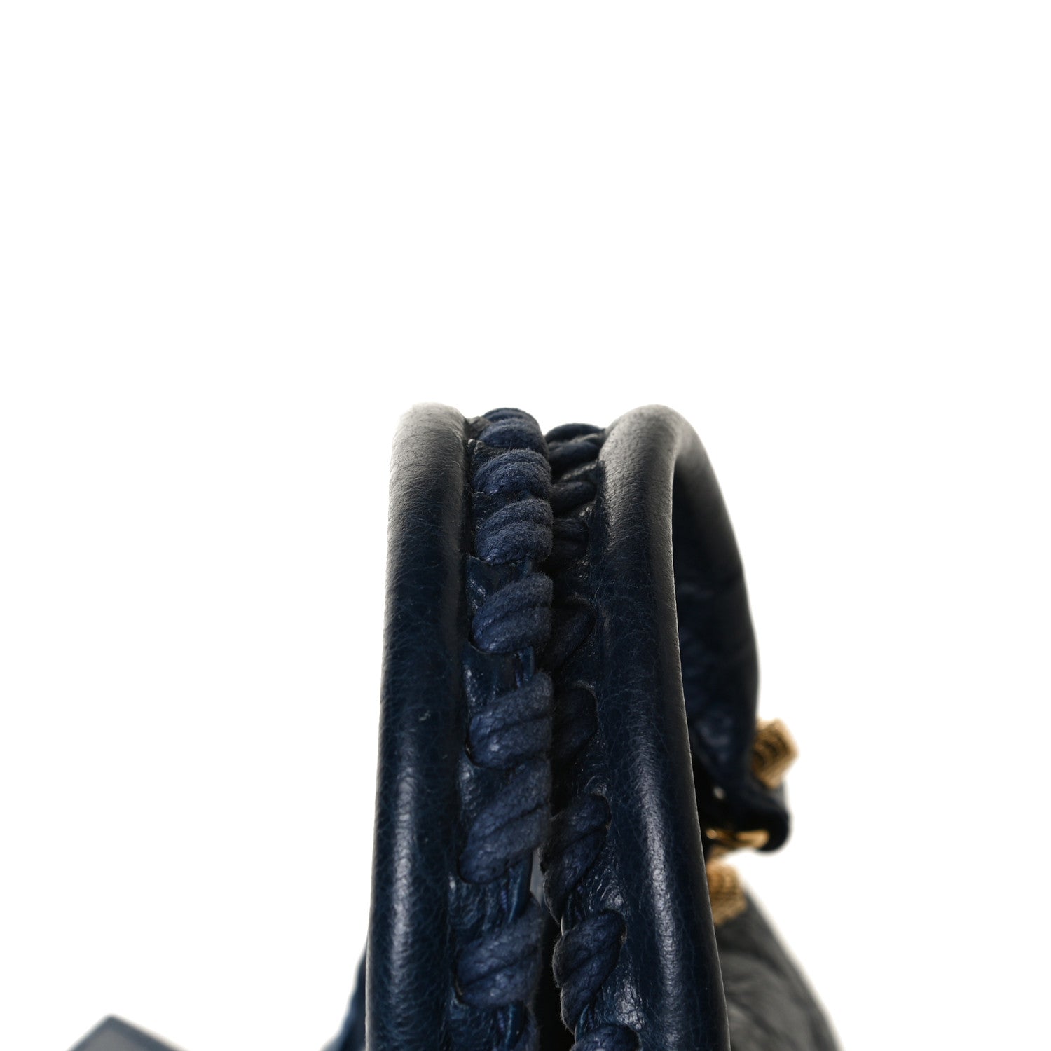 Balenciaga Agneau Giant 12 Gold Hardware Mini City Bleu Mineral 17 of 20