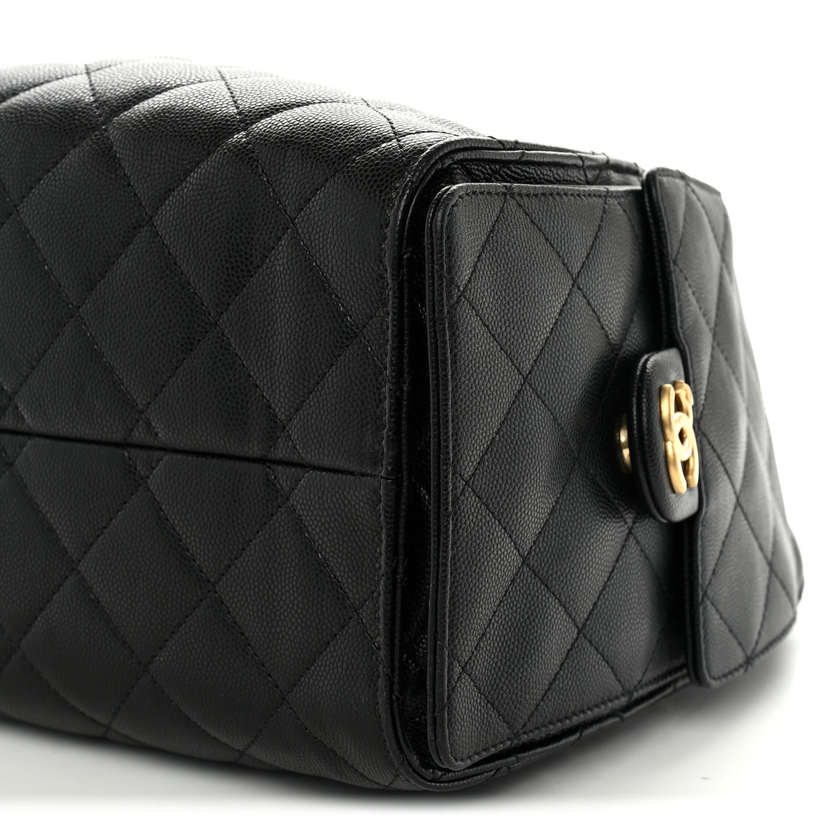 Chanel Caviar Quilted Small Chanel 25 Handbag Black 9 of 9